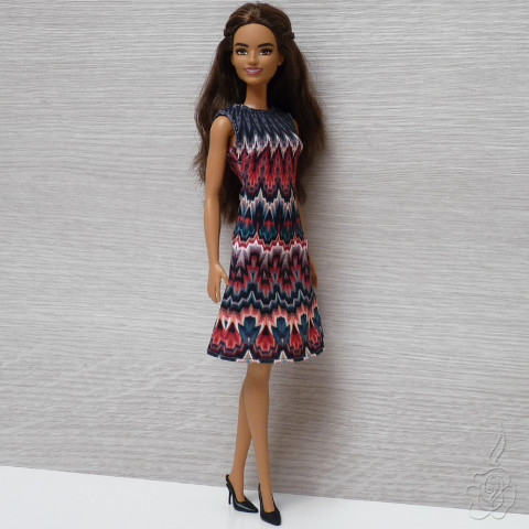 Barevné koktejlky pro Barbie oblečky pro barbie šatičky pro barbie oblečky pro panenku šaty pro barbie oblečky pro sběratele 