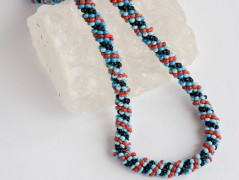 Náramek - zlato hnědý - duhový