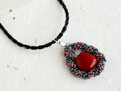 Náramek - zlato hnědý - duhový