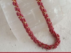 Náramek - zlato hnědý - duhový