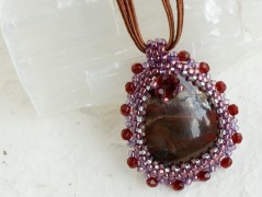 Náramek - zlato hnědý - duhový