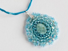 Náramek - zlato hnědý - duhový