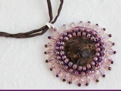 Náramek - zlato hnědý - duhový