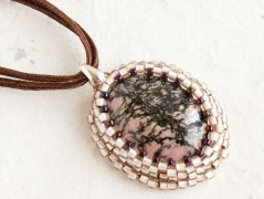 Náramek - zlato hnědý - duhový