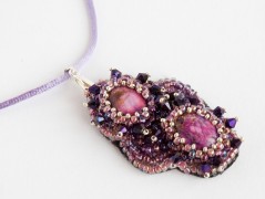 Náramek - zlato hnědý - duhový