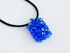 Náramek - zlato hnědý - duhový