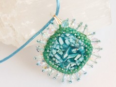 Náramek - zlato hnědý - duhový