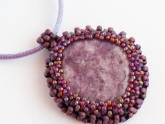 Náramek - zlato hnědý - duhový