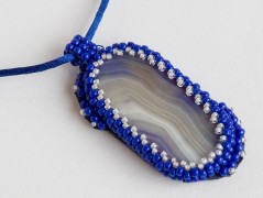 Náramek - zlato hnědý - duhový