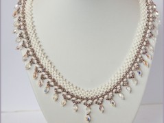 Náramek - zlato hnědý - duhový