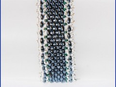 Náramek - zlato hnědý - duhový