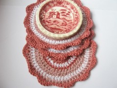 Hedvábná šála V lese.