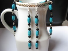 Hedvábná šála V lese.