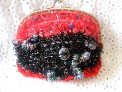 Hedvábná šála V lese.