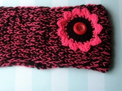 Hedvábná šála V lese.