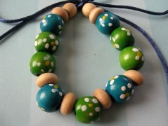 Hedvábná šála V lese.