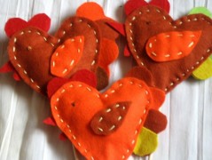 Hedvábná šála V lese.