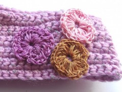 Hedvábná šála V lese.