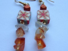 Hedvábná šála V lese.