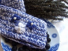 Hedvábná šála V lese.