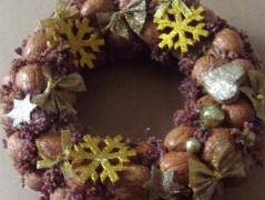 Hedvábná šála V lese.