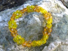 Hedvábná šála V lese.