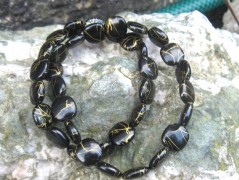 Hedvábná šála V lese.