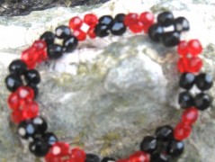 Hedvábná šála V lese.