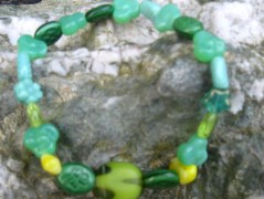 Hedvábná šála V lese.