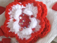 Hedvábná šála V lese.